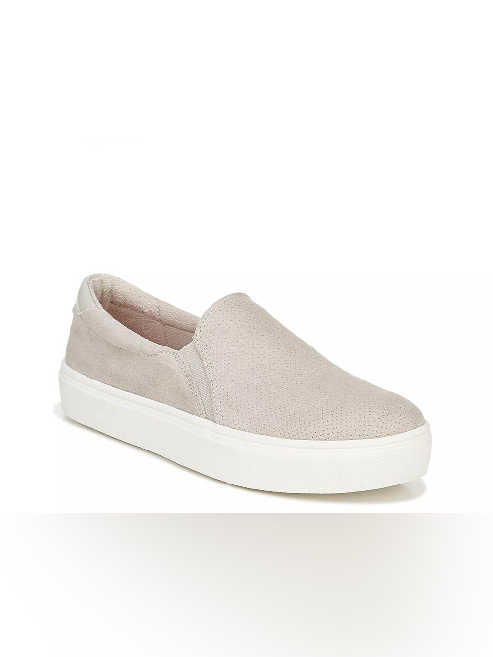 Dr. Scholl’s Nova Slip-On Sneakers Beige Taupe Platform Comfort Shoes 9.5